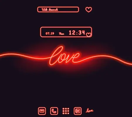 Neon Love android App screenshot 4